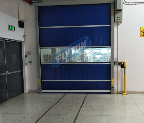 TD-CS車間通道碳鋼快速卷簾門維修