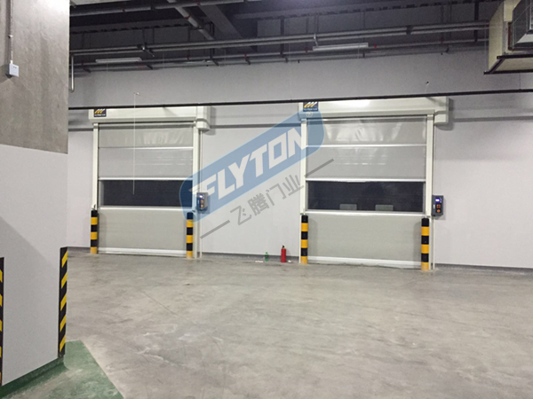 TD-CS車間通道碳鋼快速卷簾門電機(jī)