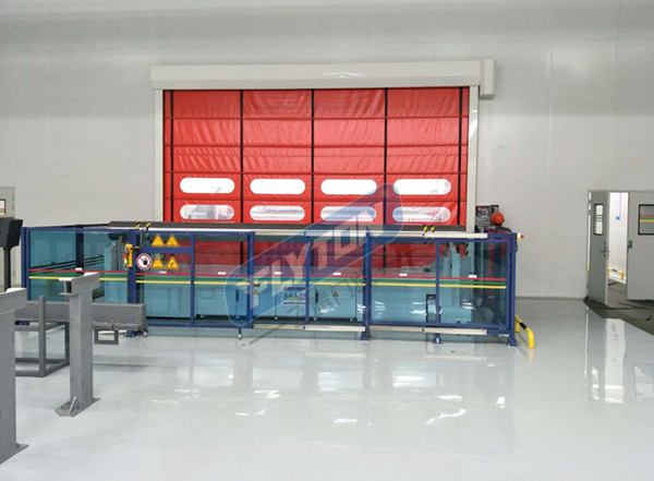 物流倉庫堆積門