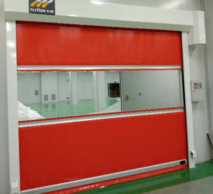 潔凈室碳鋼快速卷簾門