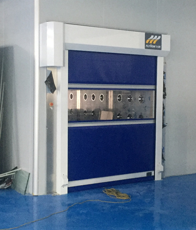 潔凈室鋁合金快速卷簾門(mén)