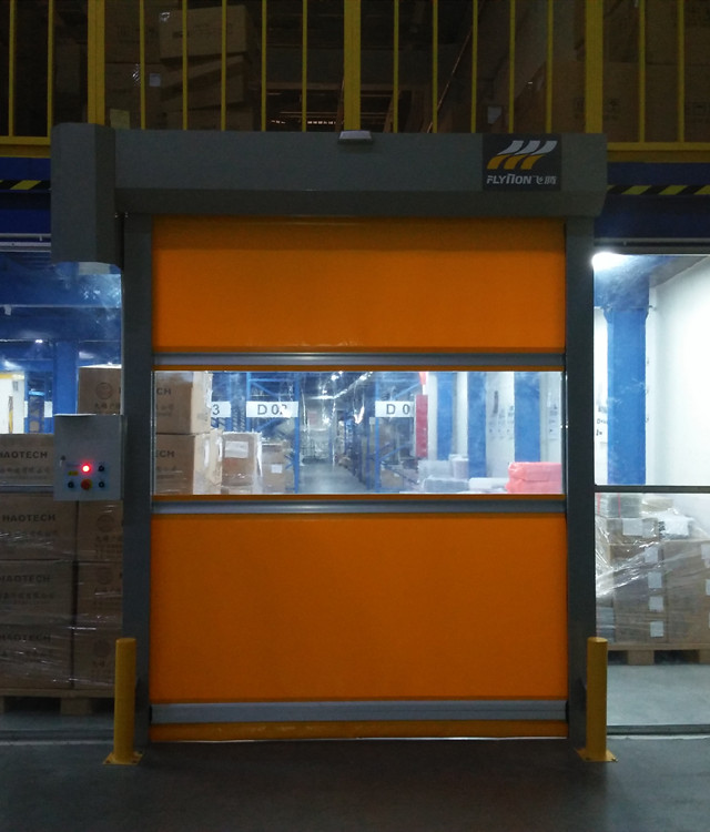 車(chē)間通道鋁合金快速卷簾門(mén)